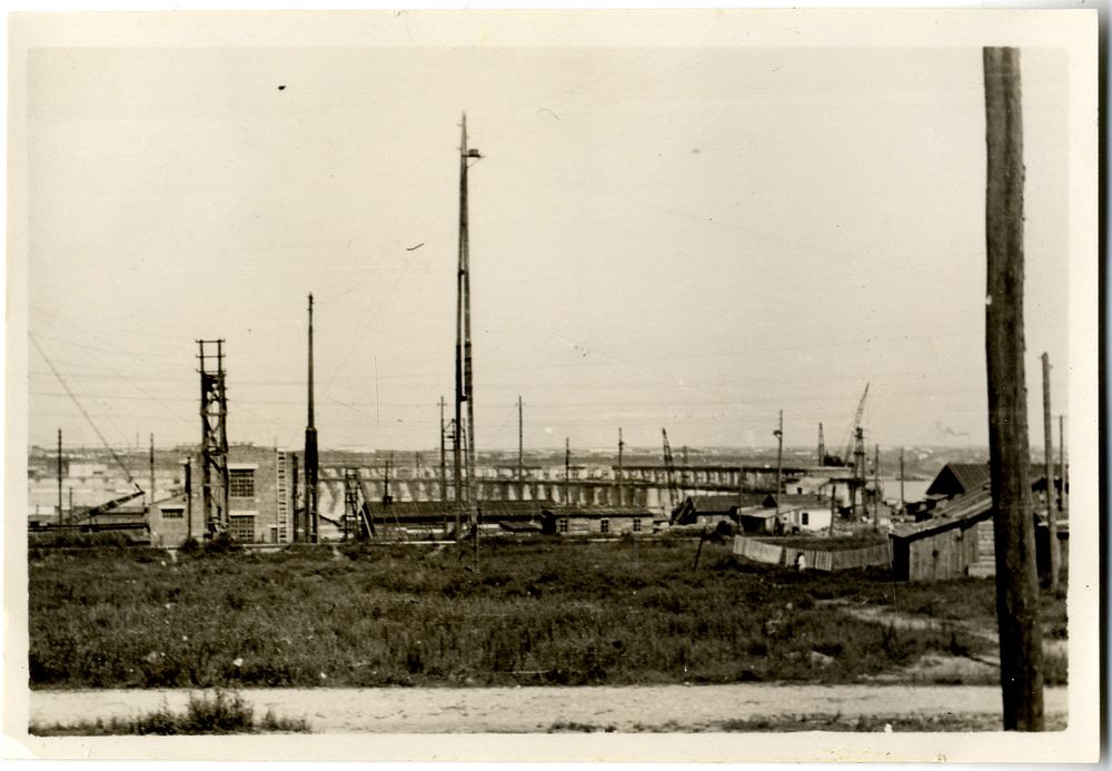 Barrage de Dnieprstroï,
 1932. Album de photos,
 n° 20