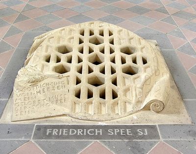 Spee's tombstone in Trier